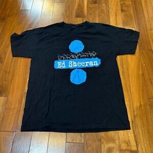 Ed Sheeran Divide Tour 2018 Black T-Shirt Unisex Graphic Print